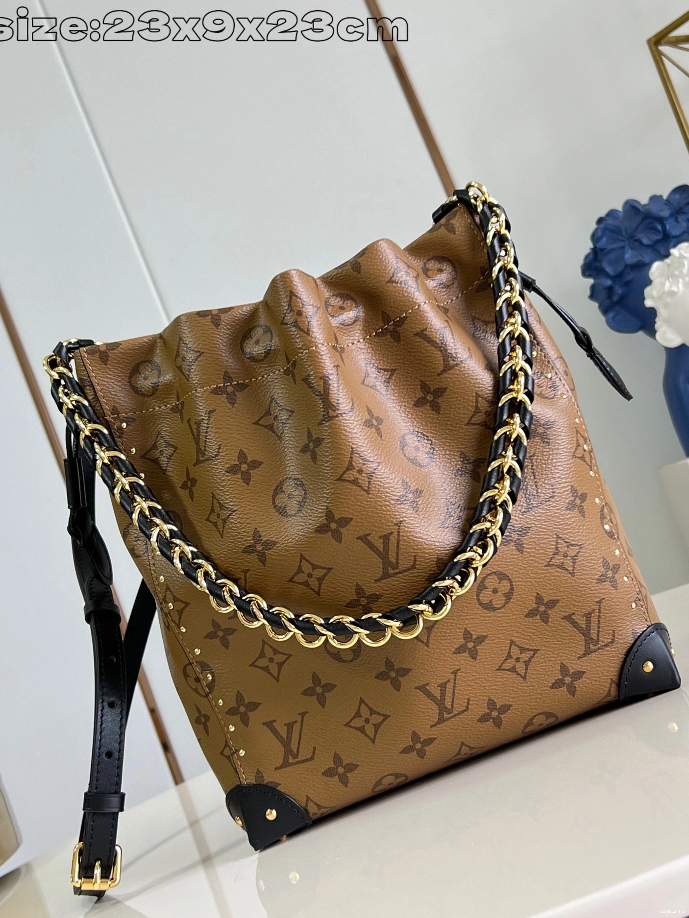 WIS Vuitton Trunk Noé Louis PM 0813